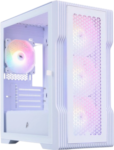 Корпус 1stPlayer T3-WH-4F1-W White